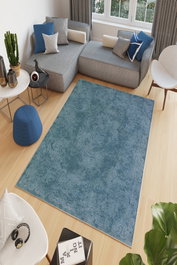 Conceptum Alfombra Azul 60 x 100 cm